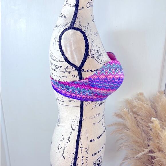 Victoria's Secret Where Everywhre Multi-Way Colorful Women's Push-Up Bra 36C - Picture 2 of 8